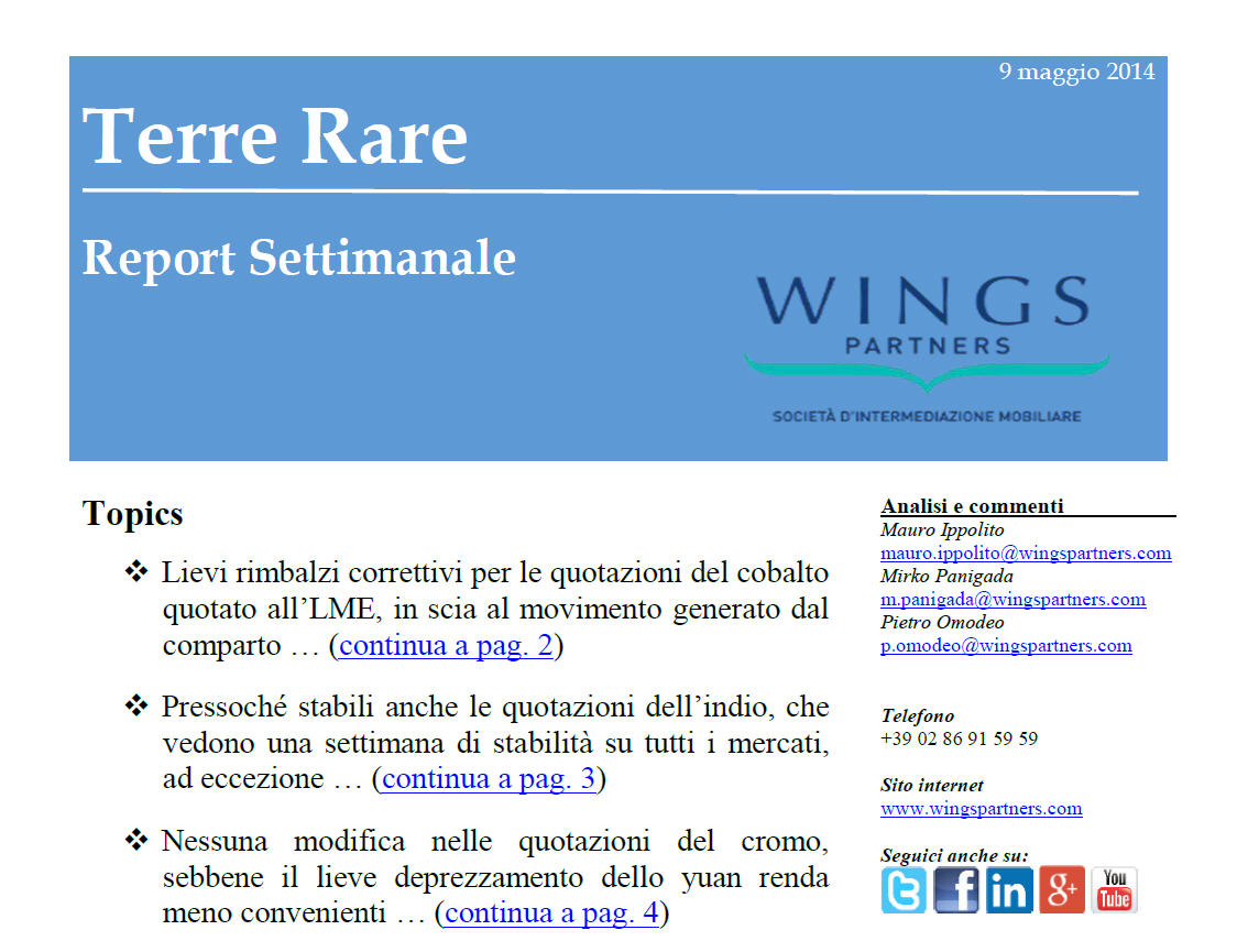 Rare-Earth Report